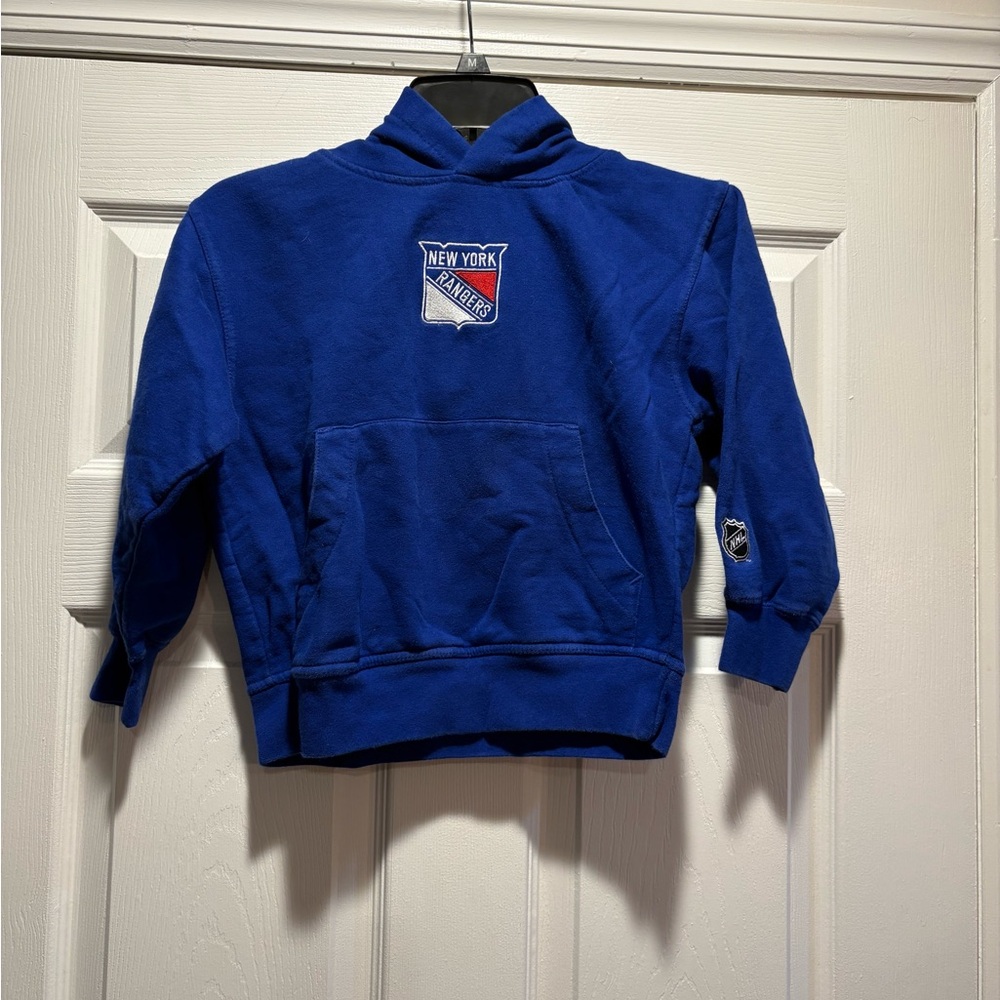 Reebok Blue New York Rangers Sweatshirt